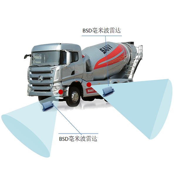 工程車肓區(qū)偵測BSD毫米波雷達(dá)